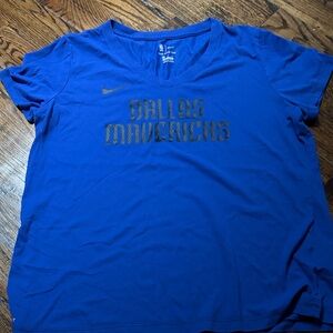Nike Blue Dallas Mavericks Tee